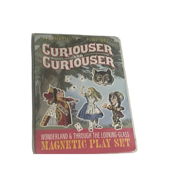 Alice in Wonderland:  Curiouser and Curiouser Magnetic Play Set Rare - Picture 1 of 6